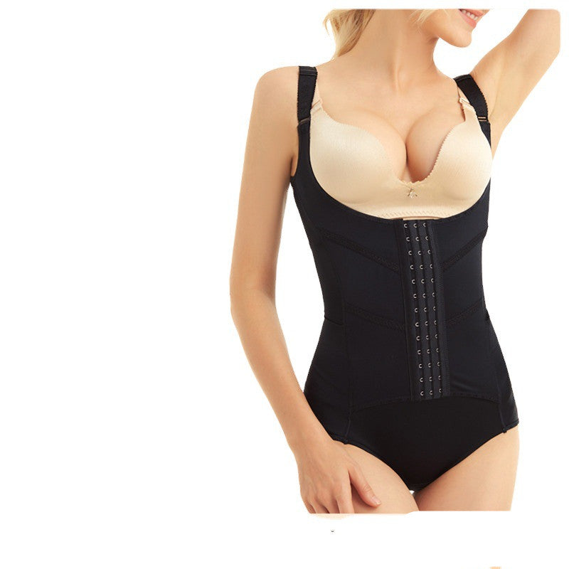 Women's Postpartum Recovery Shaping Bodysuit - Full Body Support Corset