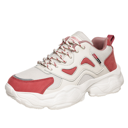 Men's Mesh Height-Increasing Sneakers | EVA Sole | Round Toe | Sizes 39–44 | Black, White/Black, Grey/Green, White/Green, White/Pink