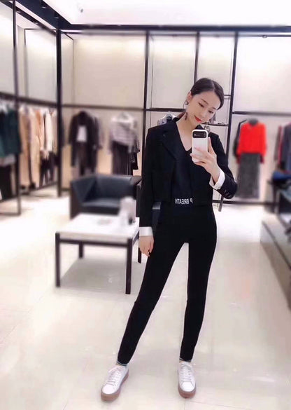 Fleece-Lined Boot Leggings - Warm Outer Wear Pants for Women
