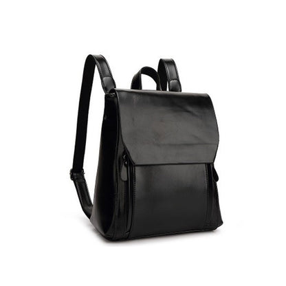 Genuine Leather Convertible Backpack - Multi-Way Shoulder Bag