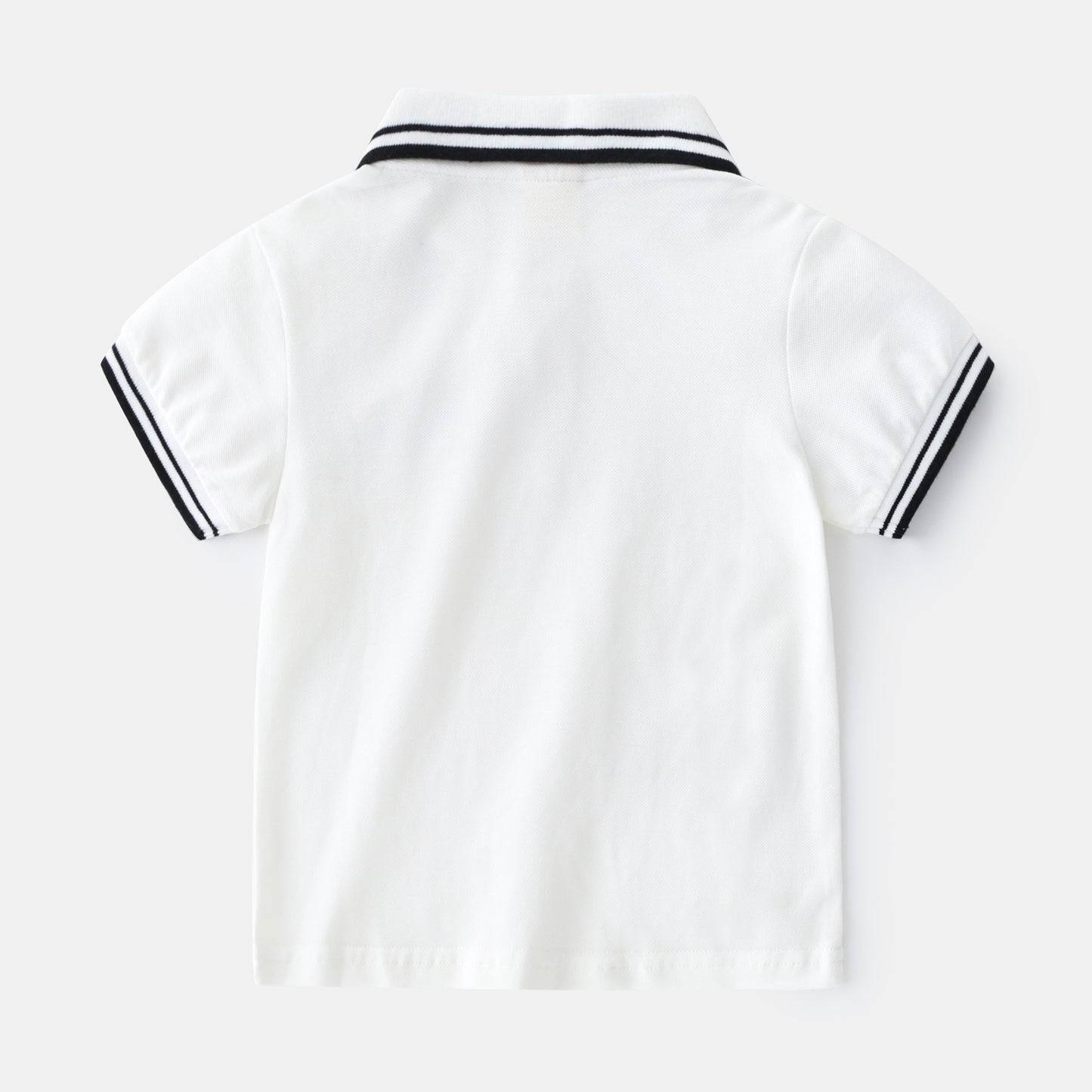 Boys Cotton Polo Shirt - Casual Short Sleeve Summer Top