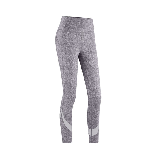 High-Waist Cropped Fitness Pants - Moisture-Wicking Yoga Leggings