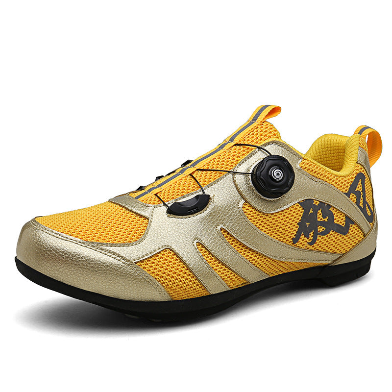 Unisex Outdoor Cycling Sports Shoes - Microfiber & Fabric Upper with Rubber Sole