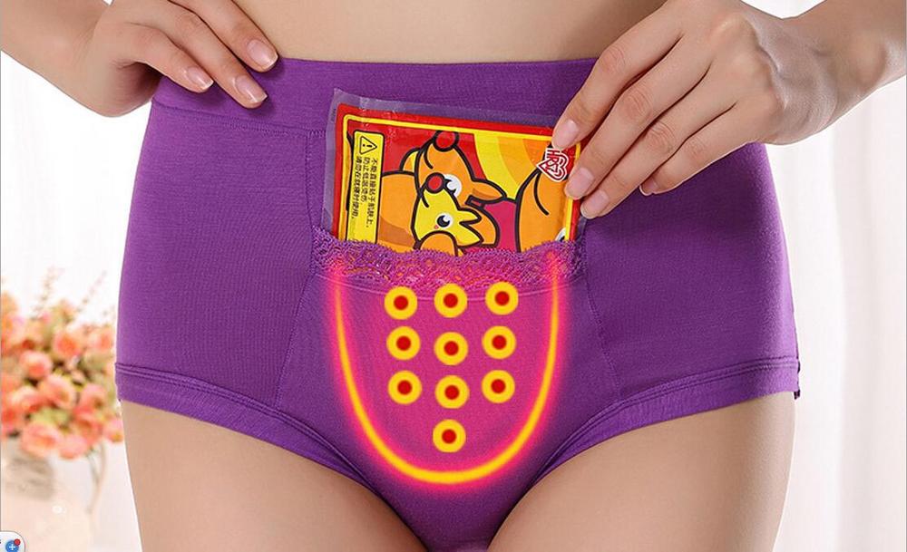 Women's High Waist Period Underwear - Bamboo Fiber Leak-Proof Brief