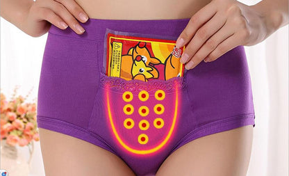 Women's High Waist Period Underwear - Bamboo Fiber Leak-Proof Brief