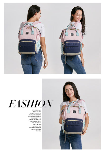 Multi-Functional Diaper Backpack - Nylon Travel Organizer for Parents