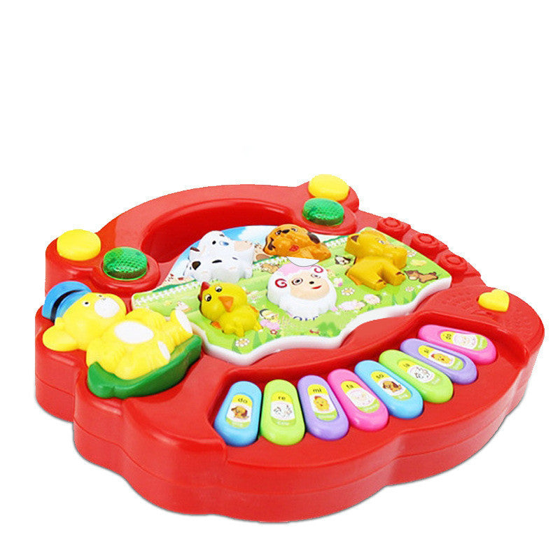 Farm Animal Piano Keyboard - Educational Musical Toy for Babies & Toddlers