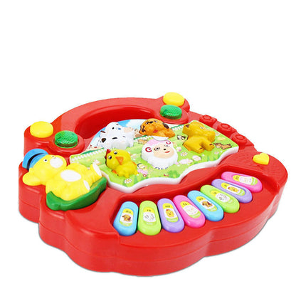 Farm Animal Piano Keyboard - Educational Musical Toy for Babies & Toddlers