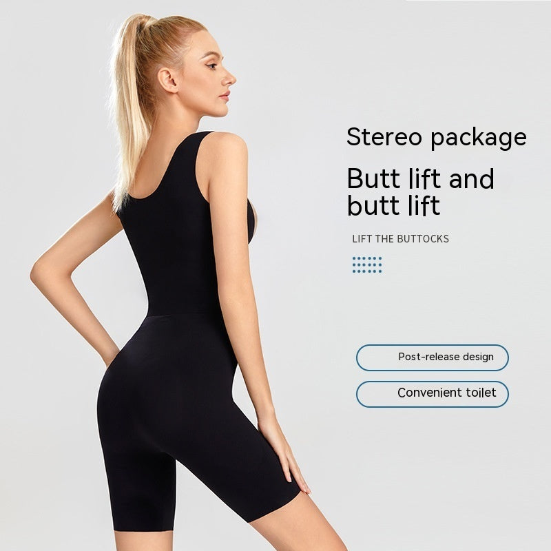 Seamless Shapewear Bodysuit - Full Body Shaping Jumpsuit
