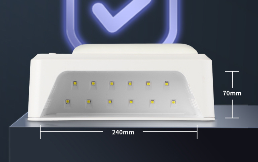 UV Nail Lamp - Hand Pillow Design Quick-Drying Gel Polish Curing Light