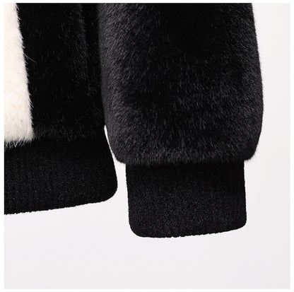Men's Luxury Faux Fur Winter Jacket - Premium Warm Coat