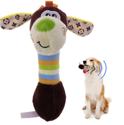 Cute Pet Chew Squeaker Toy for Dogs and Cats