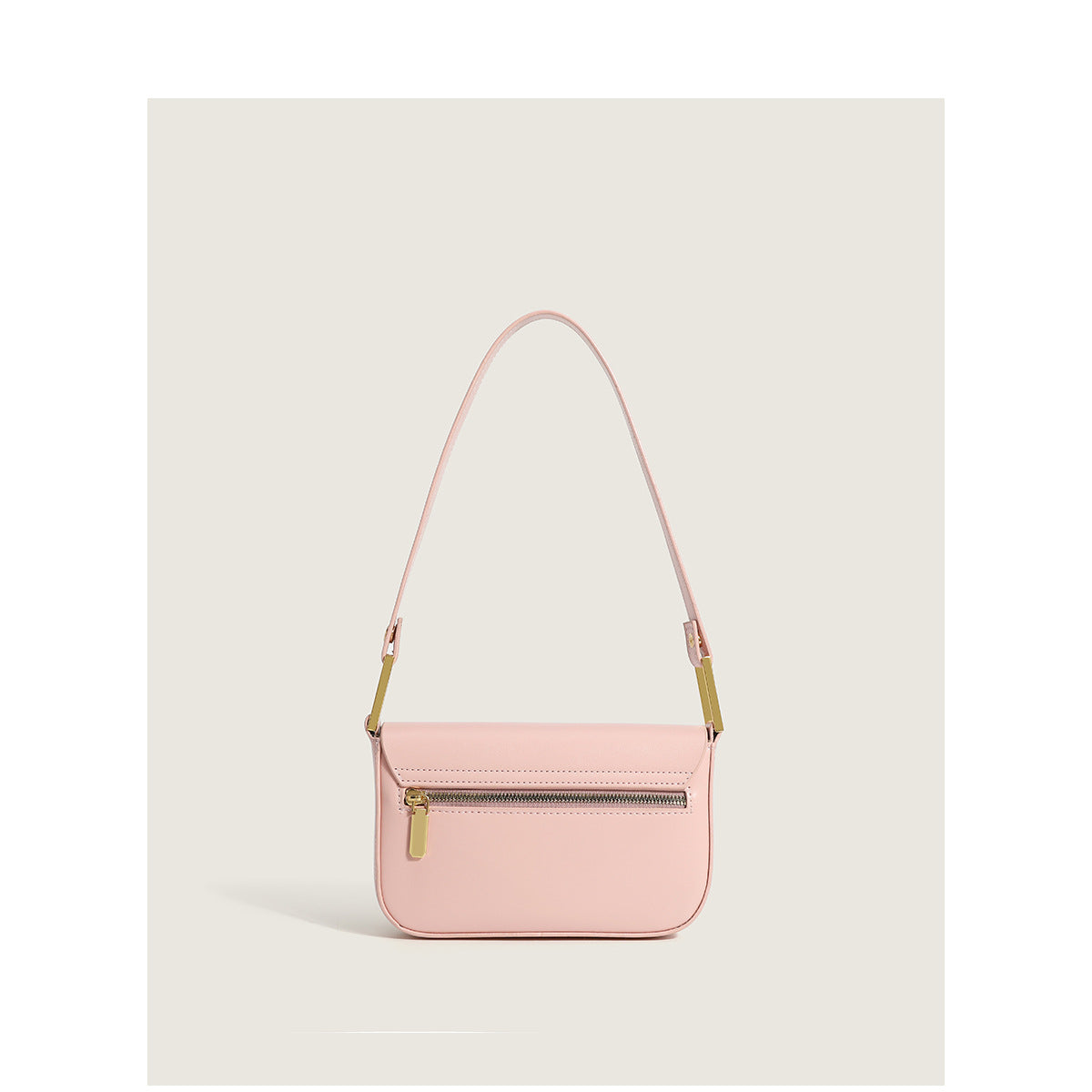 Small Square Crossbody Messenger Bag - Versatile PU Leather Shoulder Bag