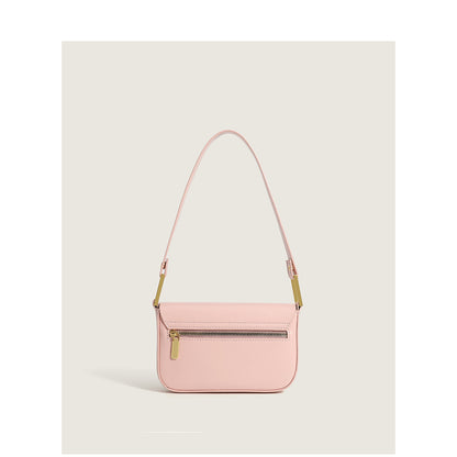 Small Square Crossbody Messenger Bag - Versatile PU Leather Shoulder Bag