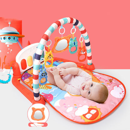 Baby Activity Gym with Piano & Pedals - Interactive Play Mat for Infant Development