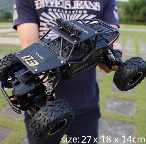 4WD RC Climbing Car - 1:12 Scale 2.4G Remote Control Off-Road Truck for Kids