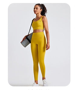 Women's Yoga Activewear Set - High Waist Workout Suit