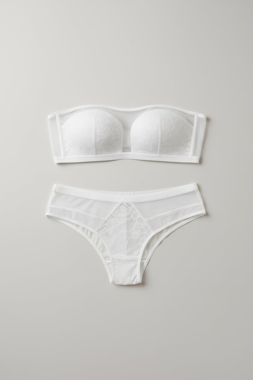 Women's Strapless Tube Top Bra - Wireless Convertible Support Bra