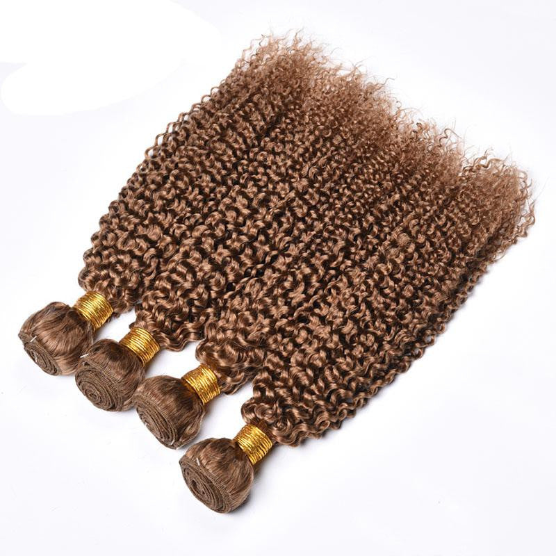 Kinky Curly Wave Human Hair Wig - 14 Inch Medium Length Natural Texture