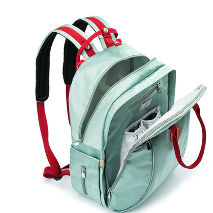 Large Capacity Diaper Bag Backpack - 35L Waterproof Nylon