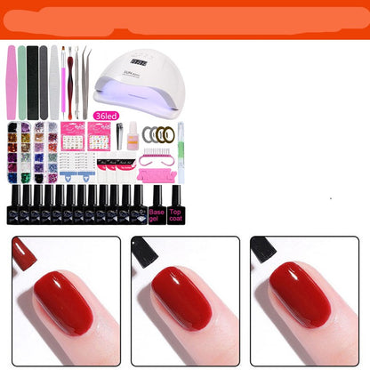 Professional Nail Polish Set - 8ML Multi-Color Collection with Tools