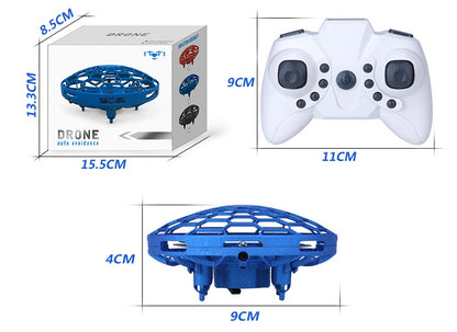 UFO Mini Drone - Infrared Sensing Flying Helicopter with Hand Control & USB Charging