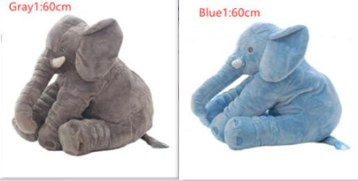 Elephant Plush Pillow with Blanket - Baby Comfort Cushion