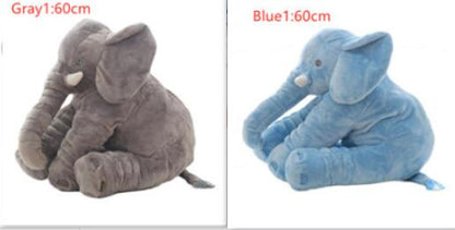 Elephant Plush Pillow with Blanket - Baby Comfort Cushion