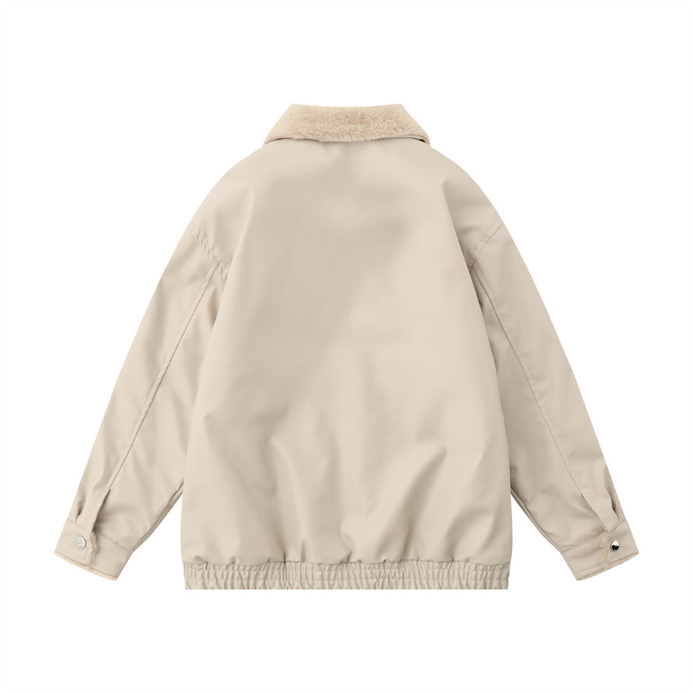 Women's Oversized PU Leather Motorcycle Jacket - Street Style Casual Biker Coat