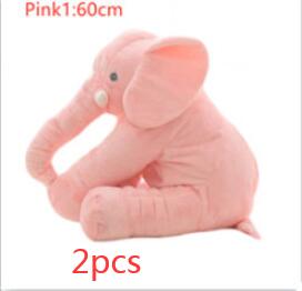 Elephant Plush Pillow with Blanket - Baby Comfort Cushion