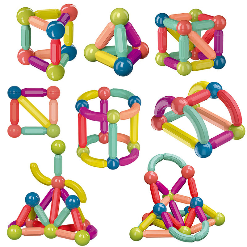 Magnetic Building Blocks Set for Kids - Educational STEM Toy