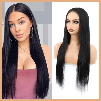 Human Hair Wig - Hand-Woven Full Coverage Wig Cap