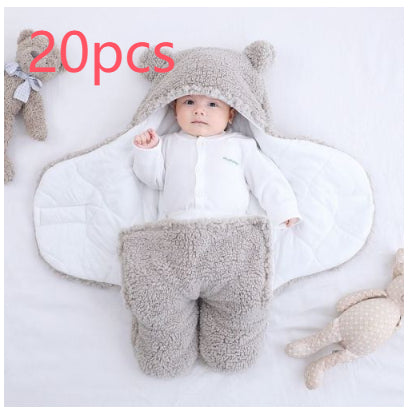 Baby Quilted Sleeping Bag - Cotton Blend Swaddle Wrapper