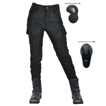 Motorcycle Waterproof Fleece-Lined Cycling Pants - Winter Thermal Protective Gear