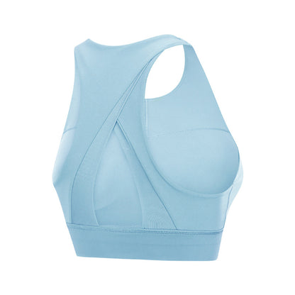 Triangle Sports Bra - Hollow Back Design for Yoga and Fitness