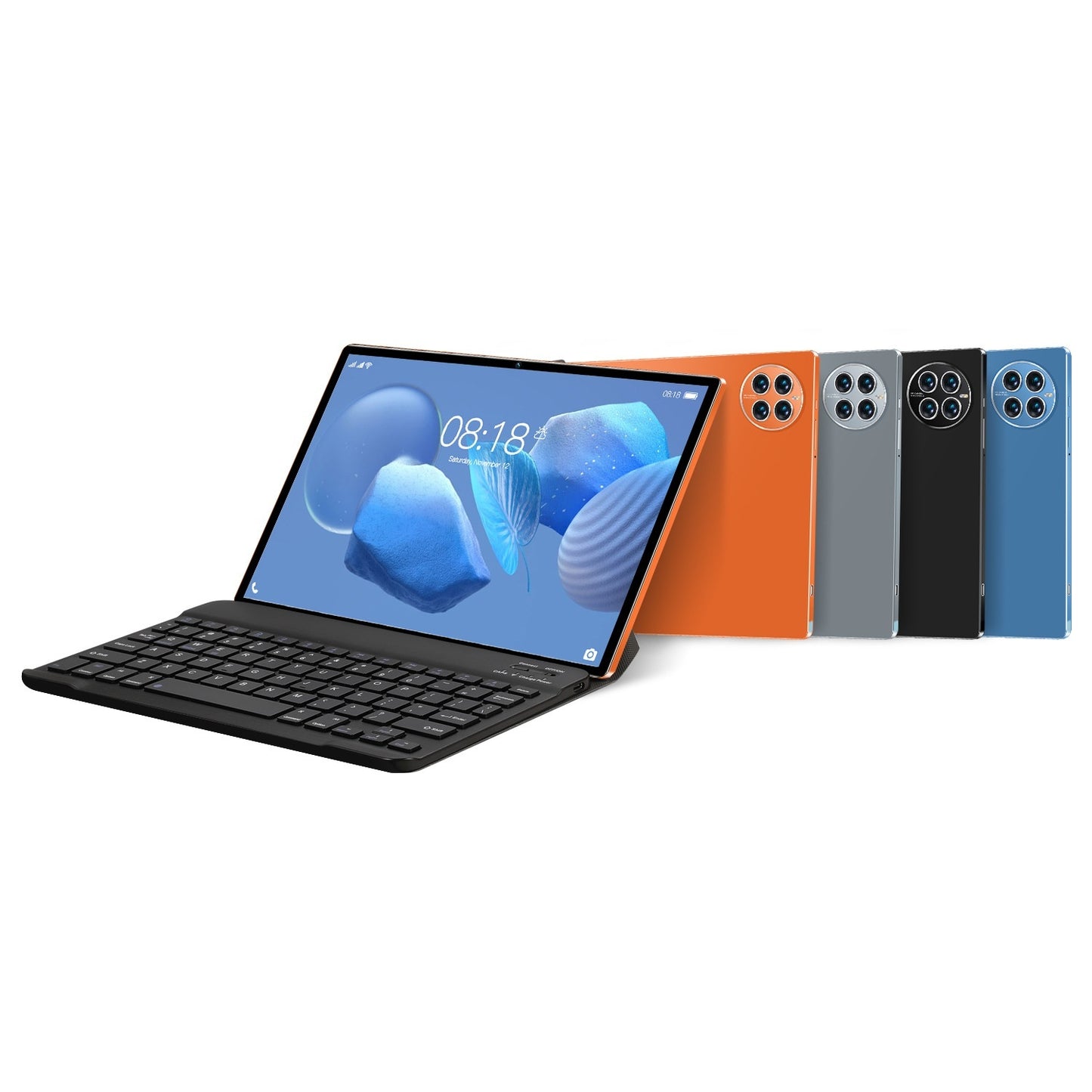 10.1-Inch Tablet Computer - Portable Android Tablet with Detachable Keyboard