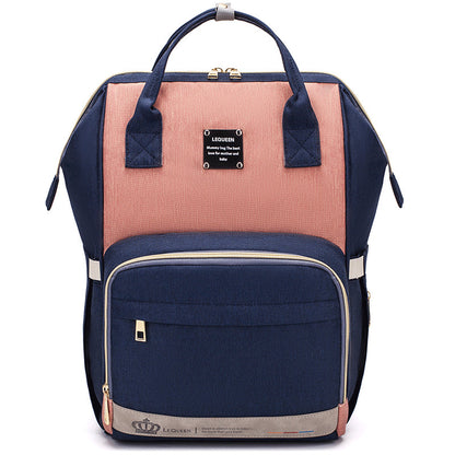 Multi-Functional Diaper Backpack - Nylon Travel Organizer for Parents