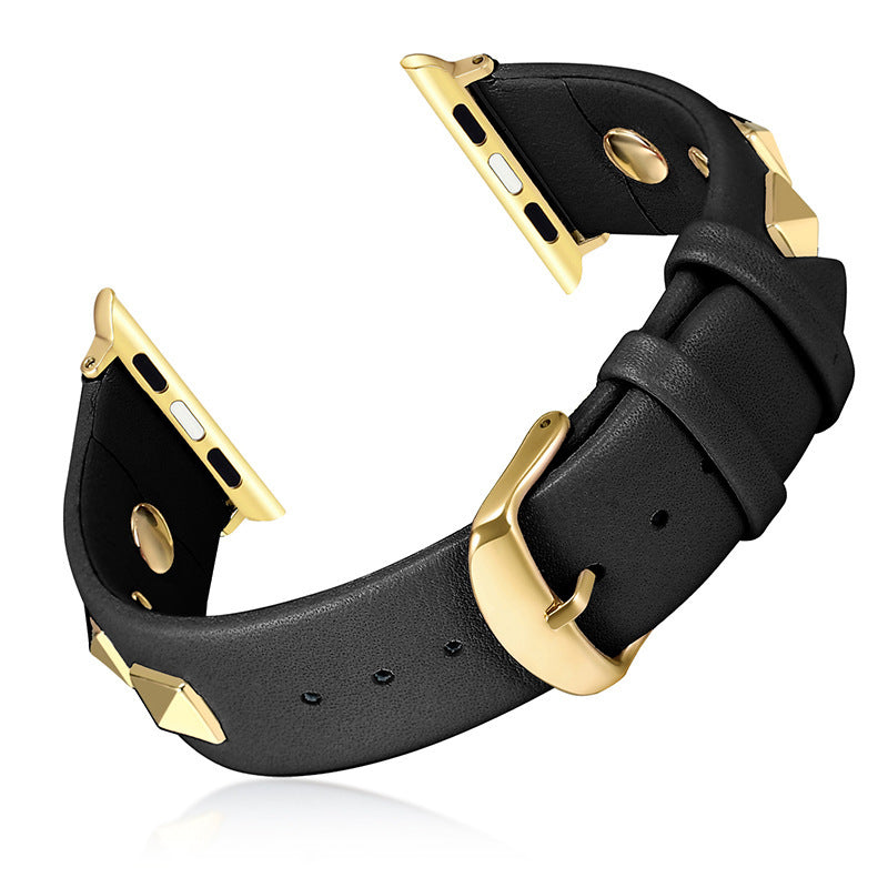 Premium Leather Apple Watch Strap - Multiple Colors & Sizes