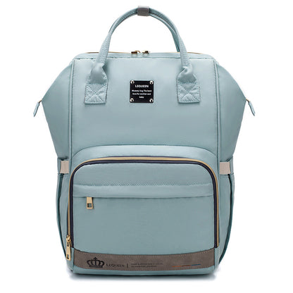 Multi-Functional Diaper Backpack - Nylon Travel Organizer for Parents