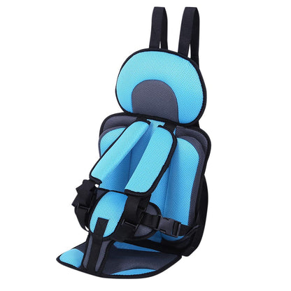 Portable Child Car Safety Seat with 5-Point Harness - Ages 3-12