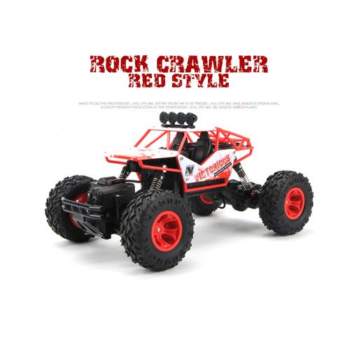 4WD RC Climbing Car - 1:12 Scale 2.4G Remote Control Off-Road Truck for Kids