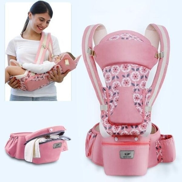 Multi-Functional Baby Hip Seat Carrier - Ergonomic Waist Stool for Infants