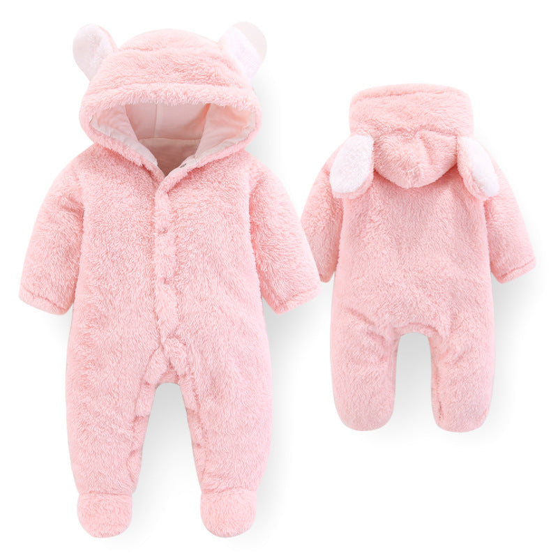Baby Romper Jumpsuit for Newborns and Infants - Soft Cotton Bodysuit