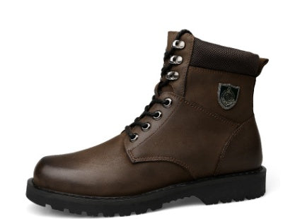 Men's Premium Genuine Leather Boots - First Layer Cowhide