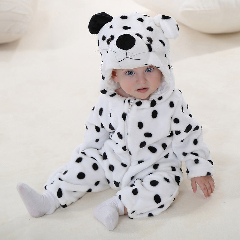 Baby Cotton Flannel Romper - Soft Winter Autumn Bodysuit