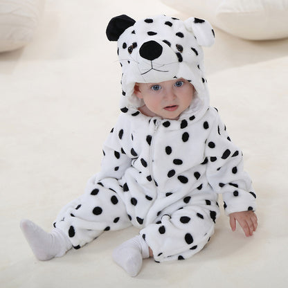 Baby Cotton Flannel Romper - Soft Winter Autumn Bodysuit