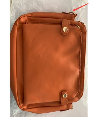 Women's Quilted Crossbody Bag - Vegan Leather Shoulder Messenger Purse