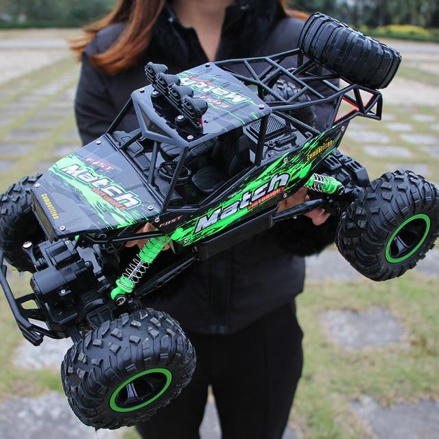 4WD RC Climbing Car - 1:12 Scale 2.4G Remote Control Off-Road Truck for Kids
