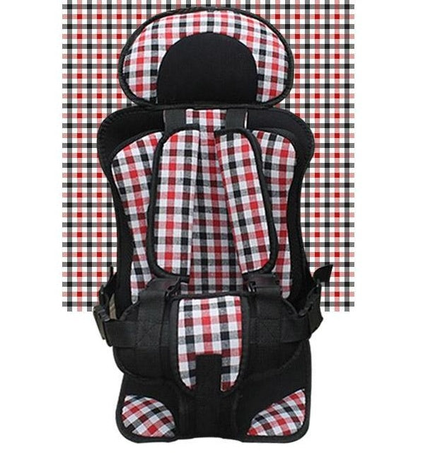 Portable Child Car Safety Seat with 5-Point Harness - Ages 3-12