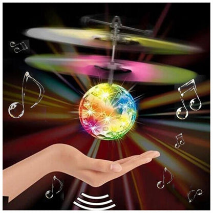 LED Infrared Induction Flying Ball Toy - Magic Hover Ball with USB Charging